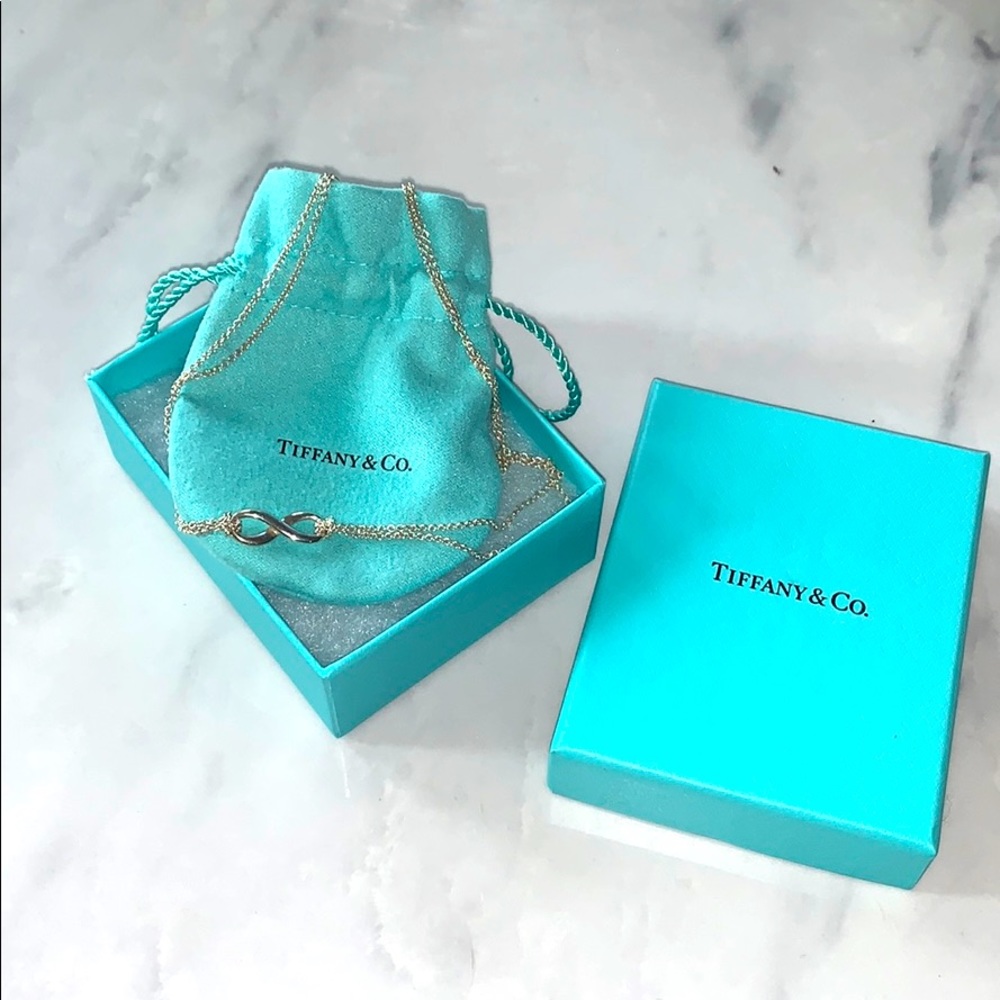 Tiffany & Co infinity necklace